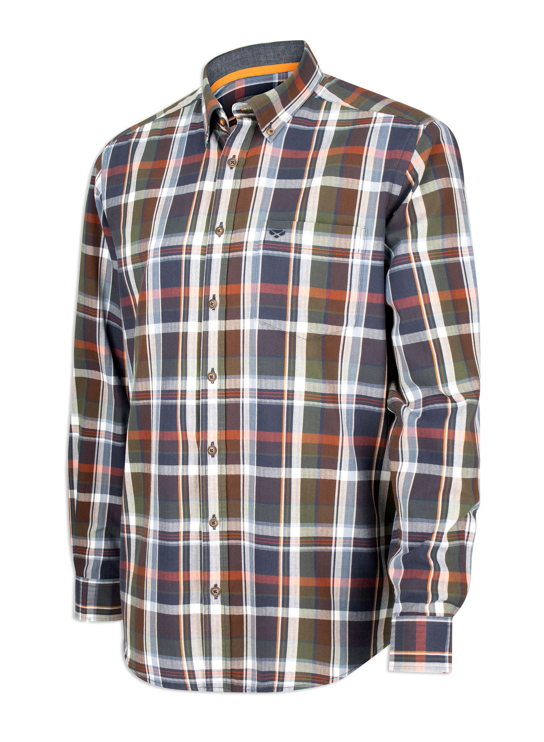 Hoggs of Fife Luthrie Plaid Shirt - Hollands Country Clothing 