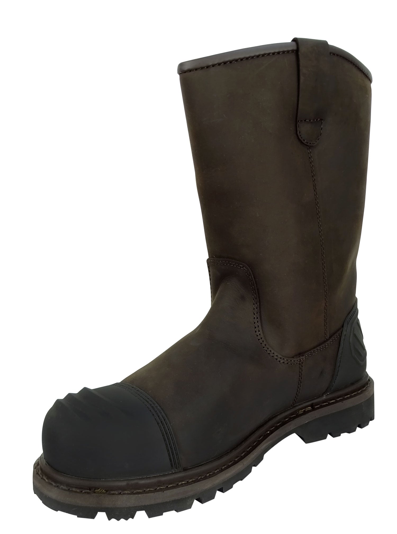 Dark Brown Hoggs of Fife Thor Safety Rigger Boots