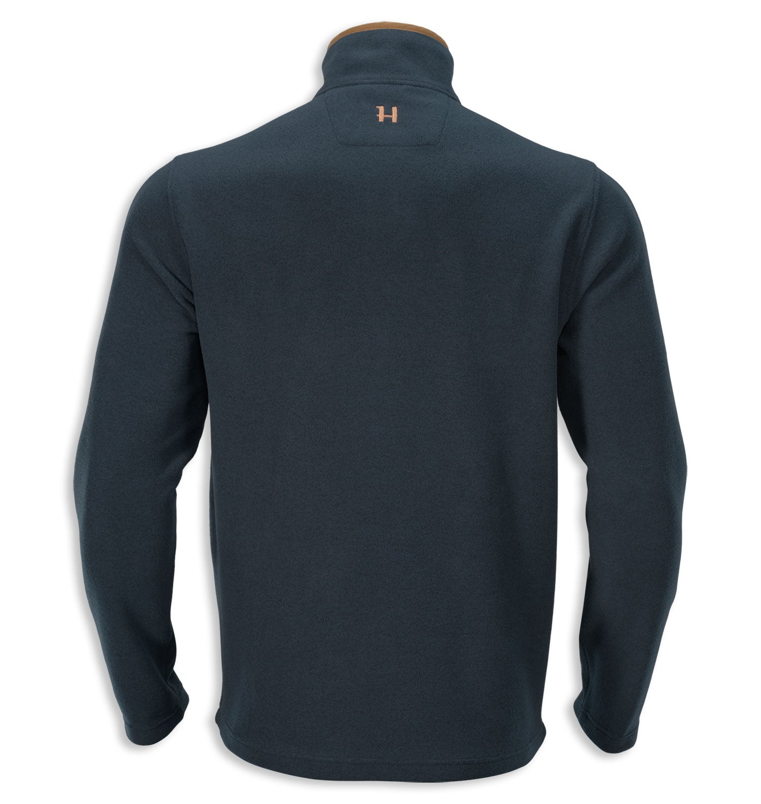 Dark navy Harkila Sandhem Half-Zip Polartec® Fleece Top 