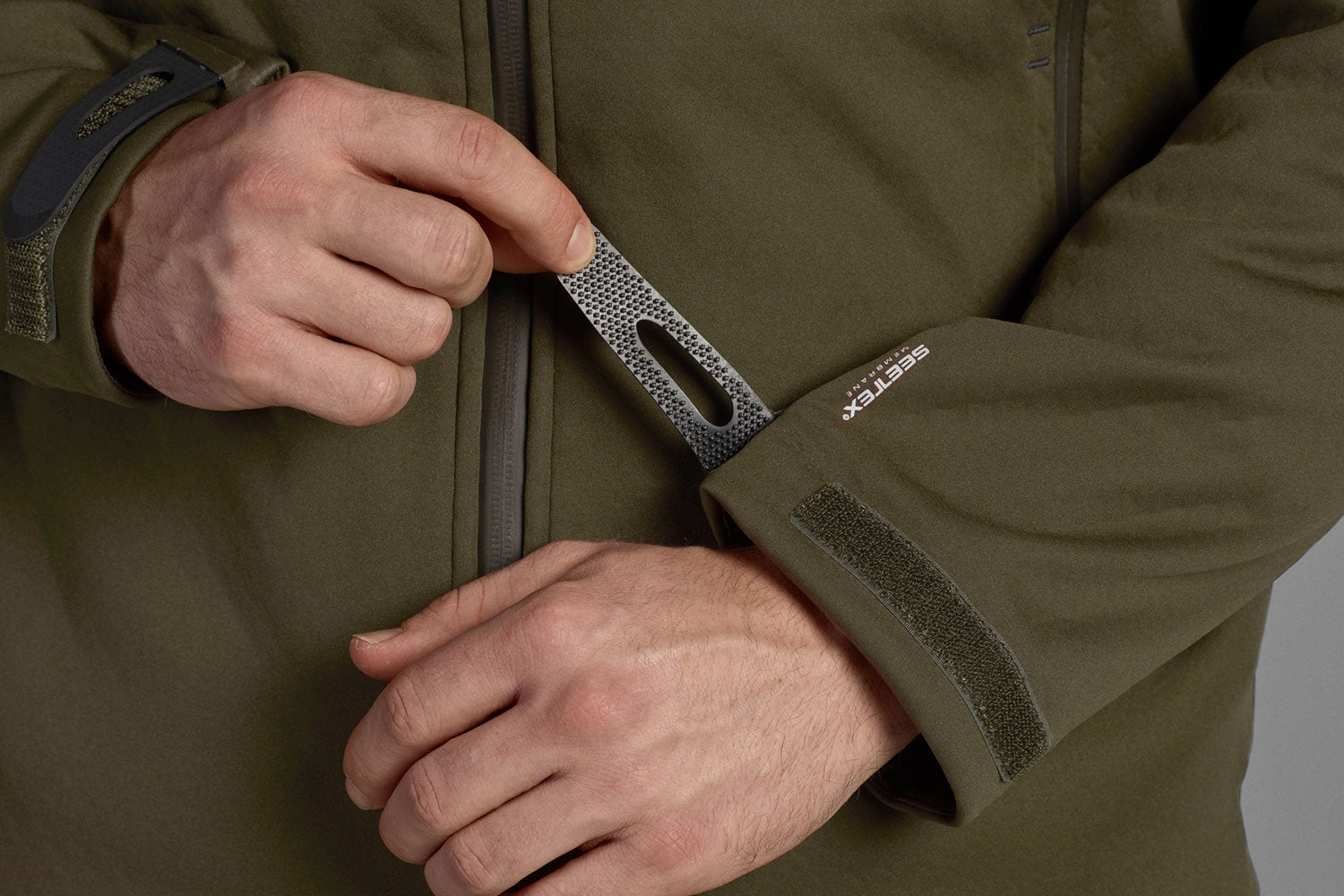 Cuff adjusters Seeland Hawker Advance Jacket | Pine Green