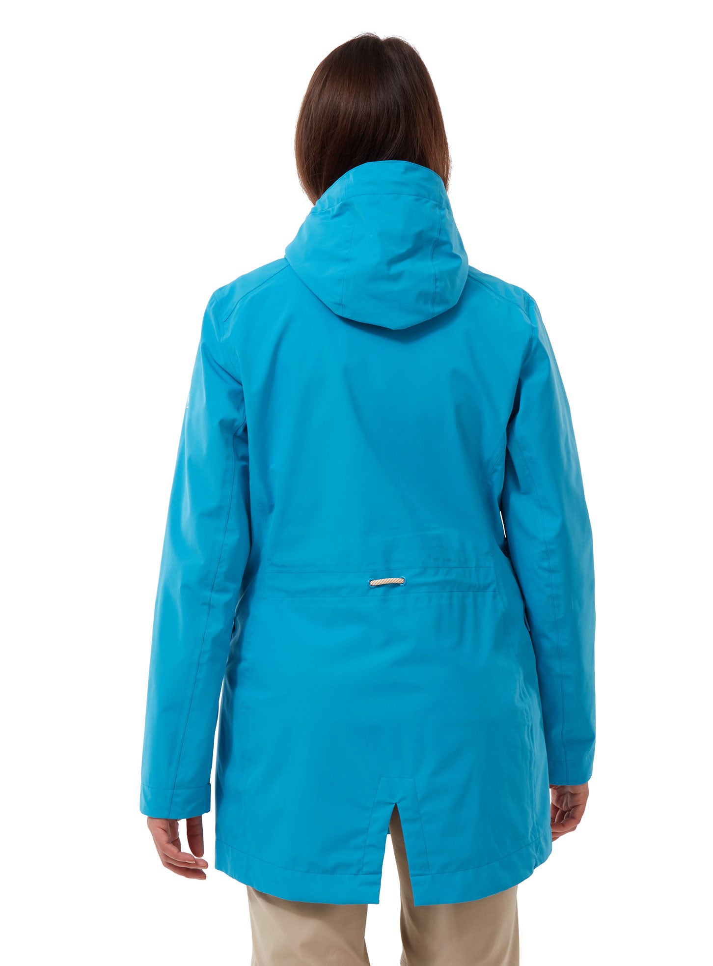 Mediterranean Blue Craghoppers Salia Mid Length Waterproof Jacket