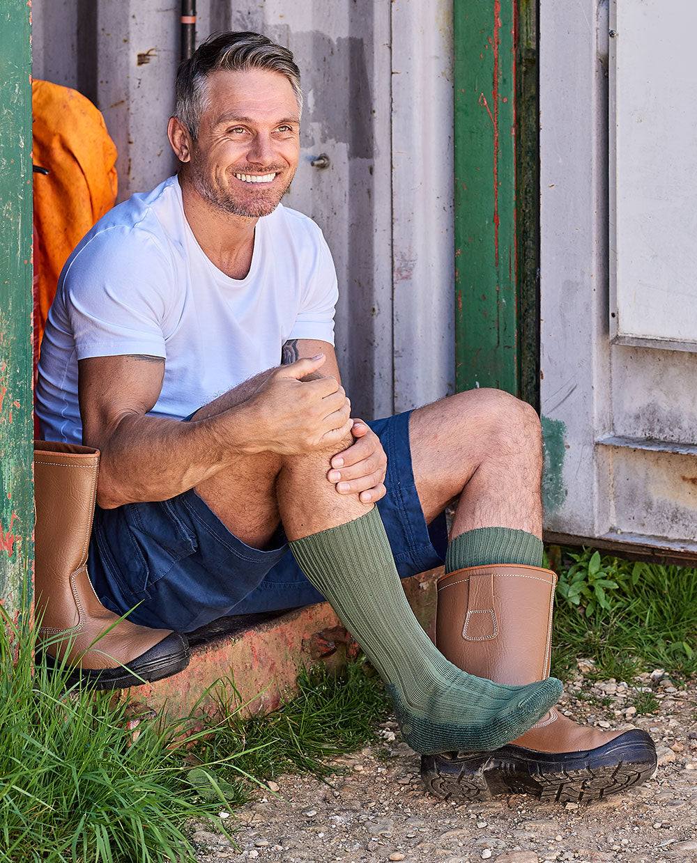 HJ Indestructible Cushion Sole Sock 