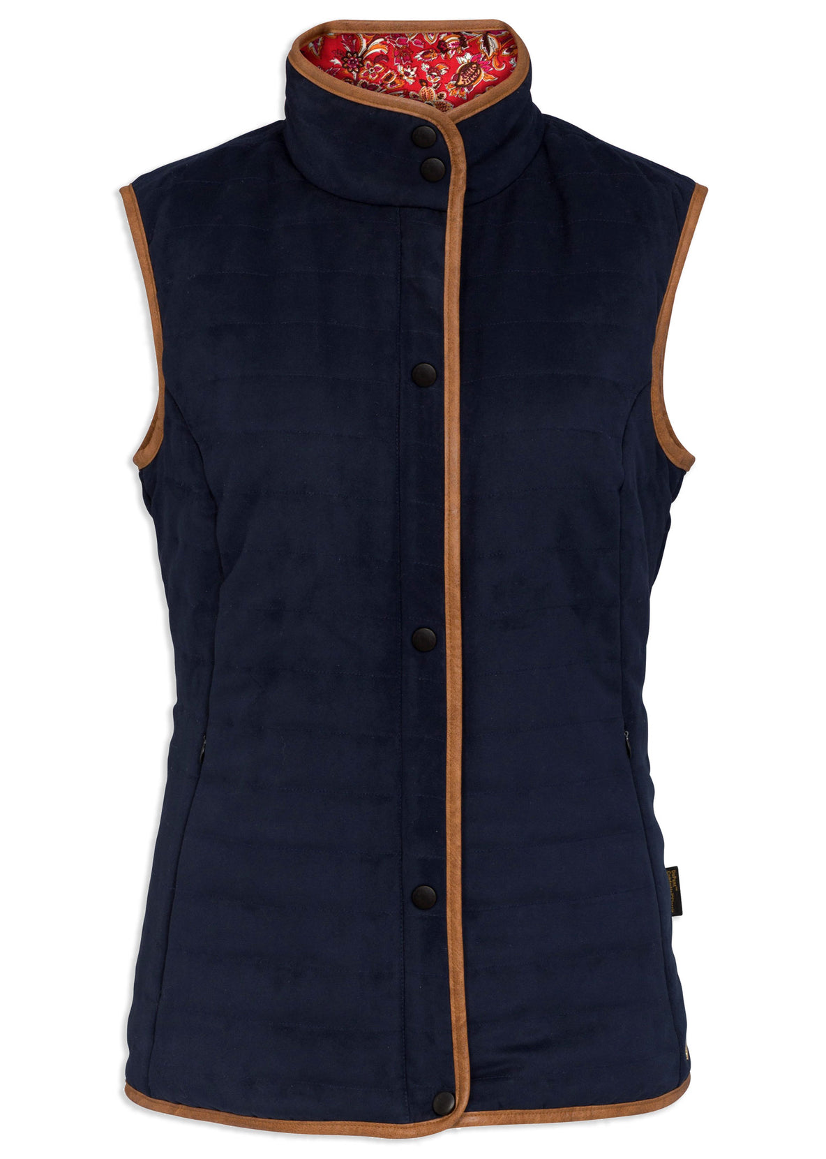 navy Alan Paine Felwell Quilted Gilet