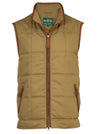 Alan Paine Kexby Quilted Gilet Khaki