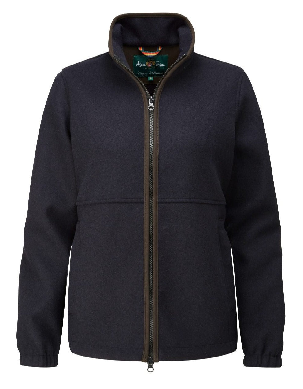 Alan Paine Berwick Ladies Fleece Jacket - Dark Navy 