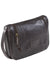 Alan Paine Leather Wash Bag in Brown