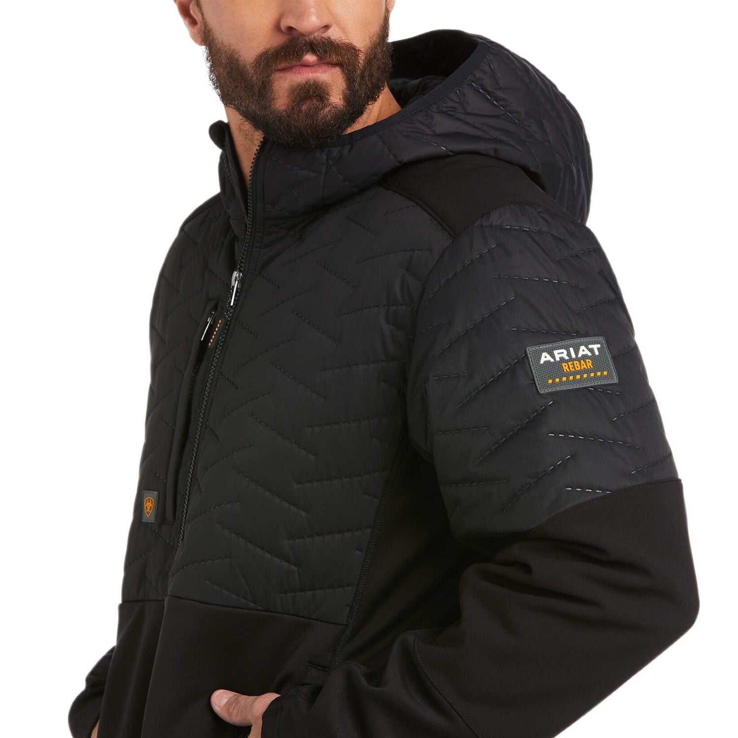 Ariat Rebar Men’s Cloud 9 Insulated Jacket in Black