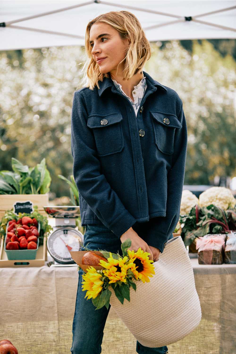 Ariat navy outlet jacket