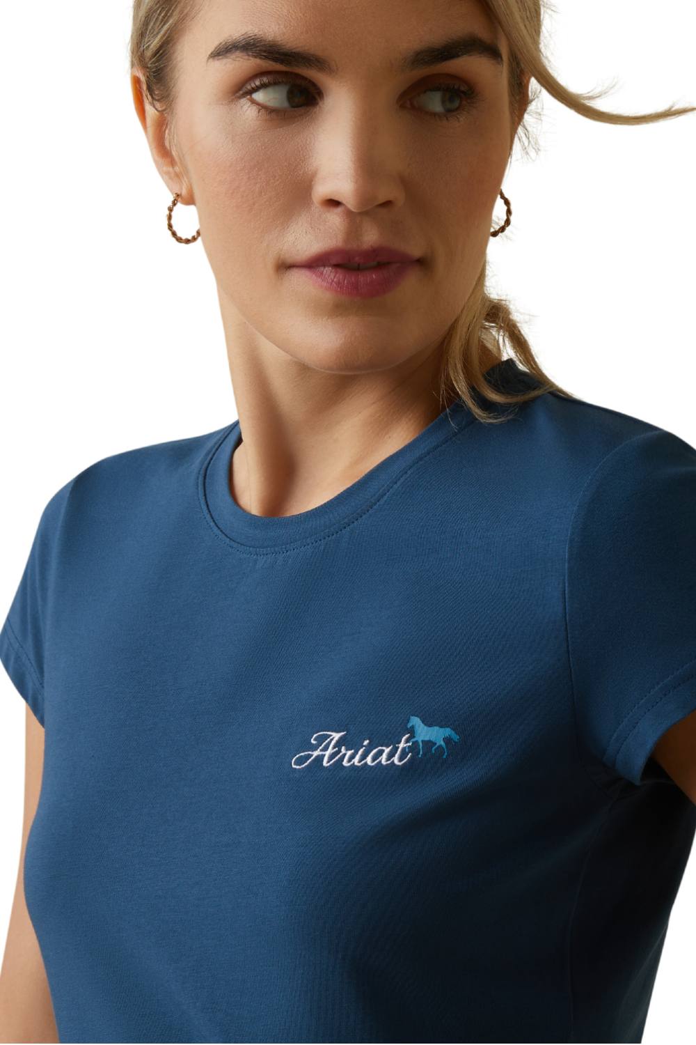 Ariat Womens Logo Script Short Sleeved T-Shirt