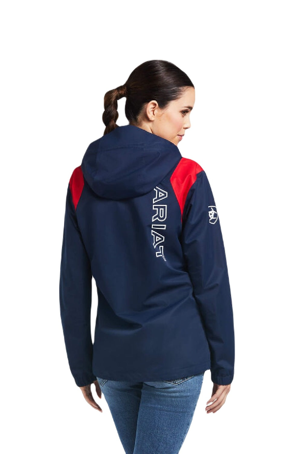 Ariat Womens Spectator Waterproof Jacket In Team Print 