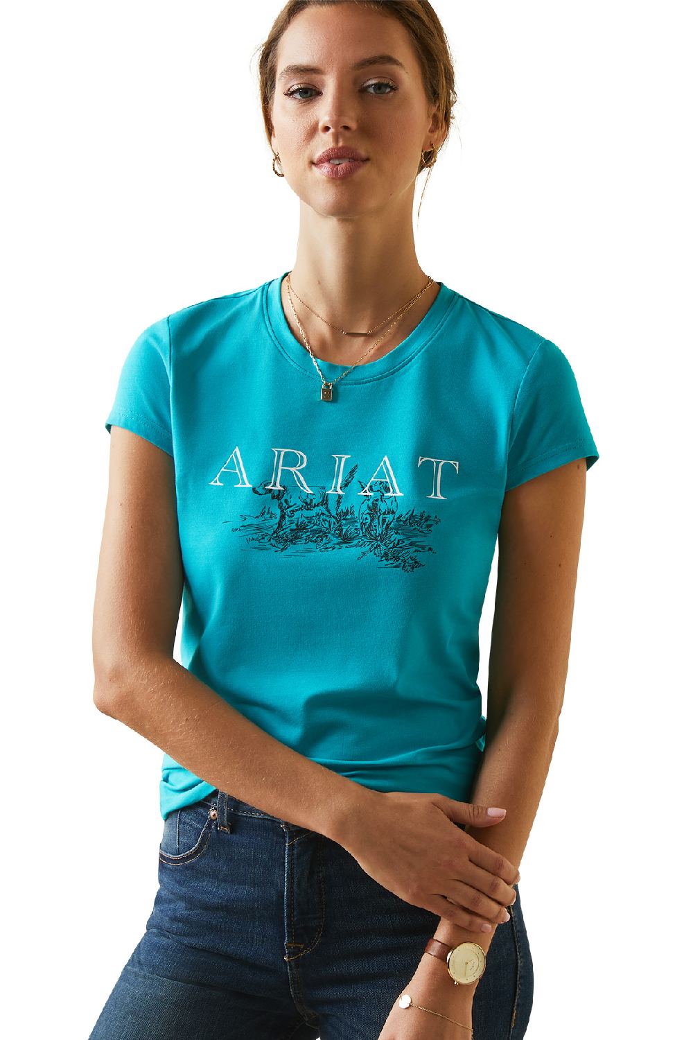 Ariat Womens Toile Dogs T-Shirt 