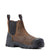 Ariat Mens Treadfast Chelsea Waterproof Steel Toe Work Boot in Dark Brown