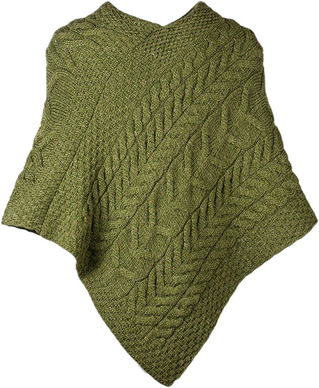 Super Soft Merino Shoulder Cape by Aran Woollen Mills 