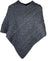 Grey Super Soft Merino Shoulder Cape by Aran Woollen Mills #colour_grey