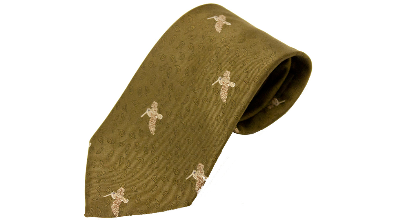 Bisley Polyester Tie in No. 6 Woodcock