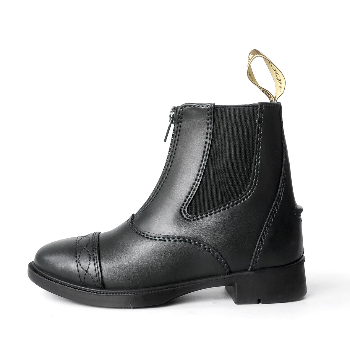 Brogini Tivoli Piccino Yr Paddock Boots Childs In Black