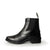 Brogini Tivoli Leather Paddock Boots In Black
