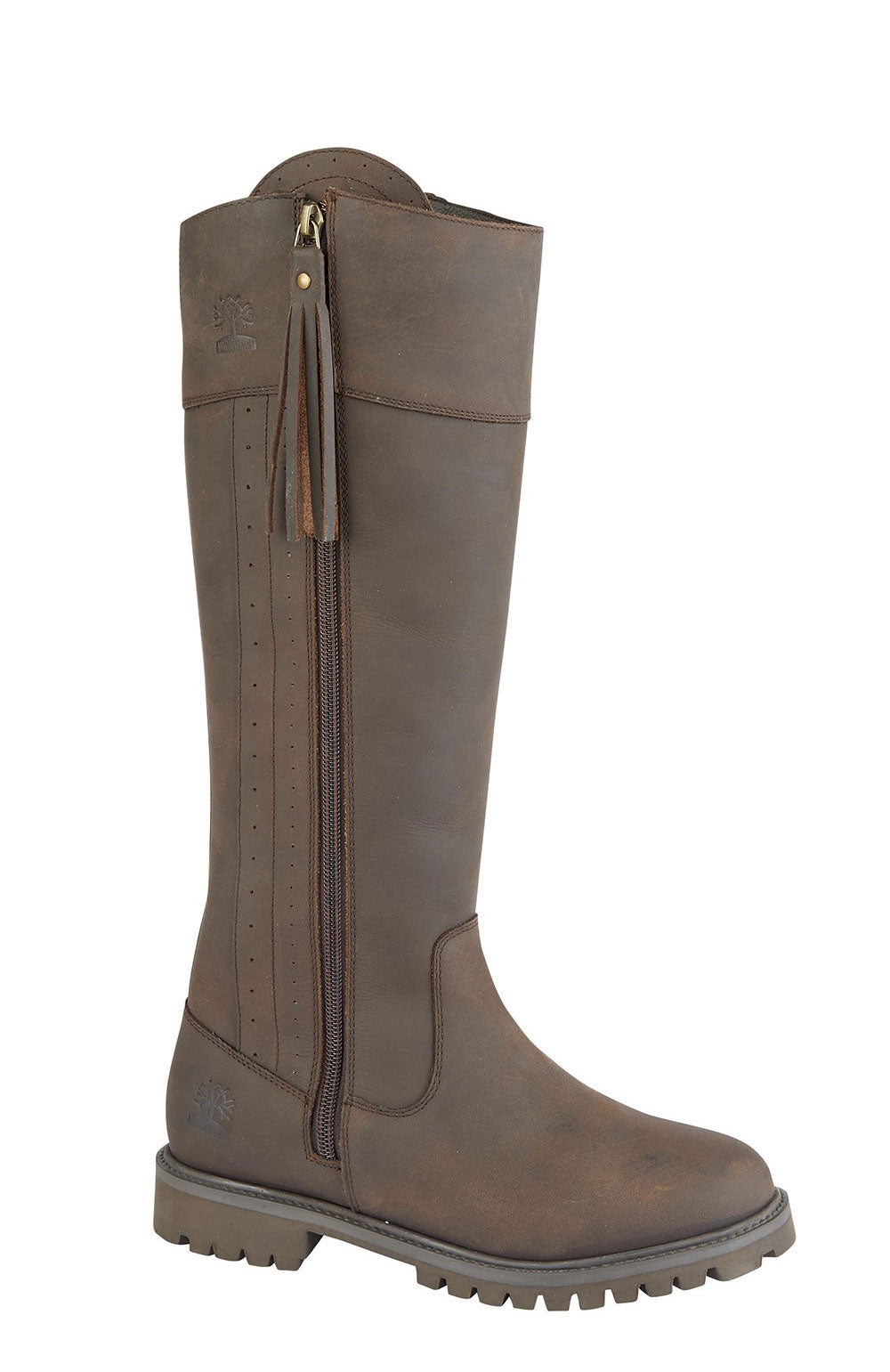 Bailey woodland high leg leather boot