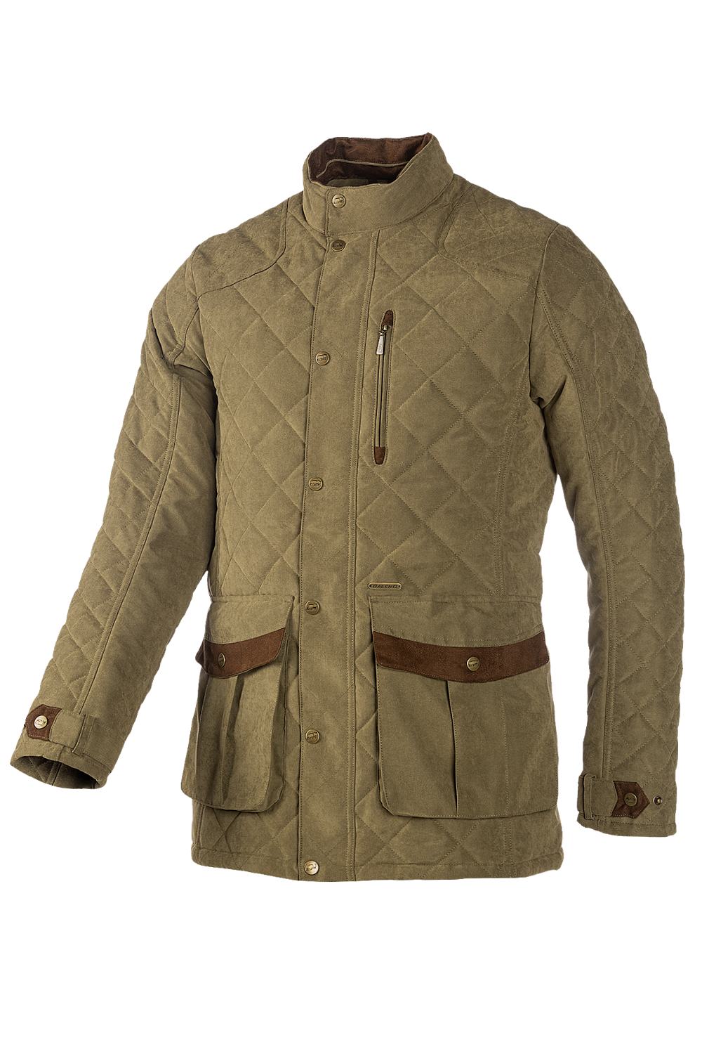Baleno Mens Goodwood Quilted Jacket in Light Khaki 