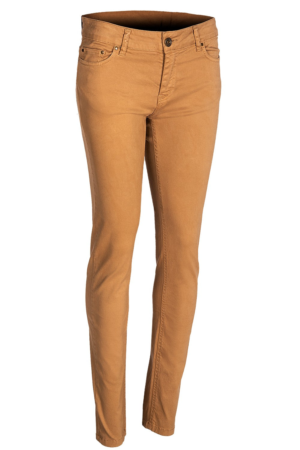 Baleno Womens Cotton Trousers in Camel 