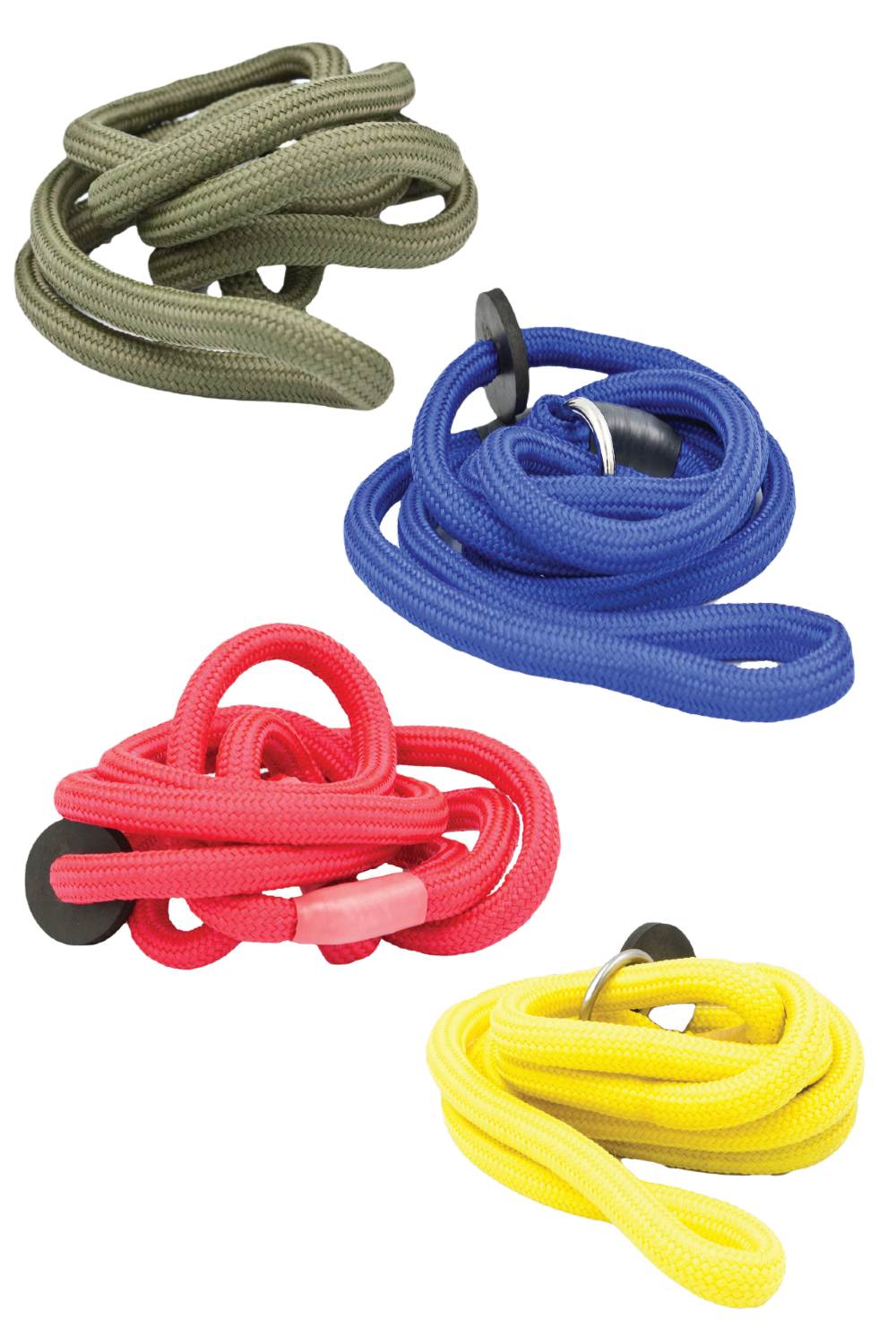 Bisley Compact Leads In Olive, Blue, Red, Yellow
