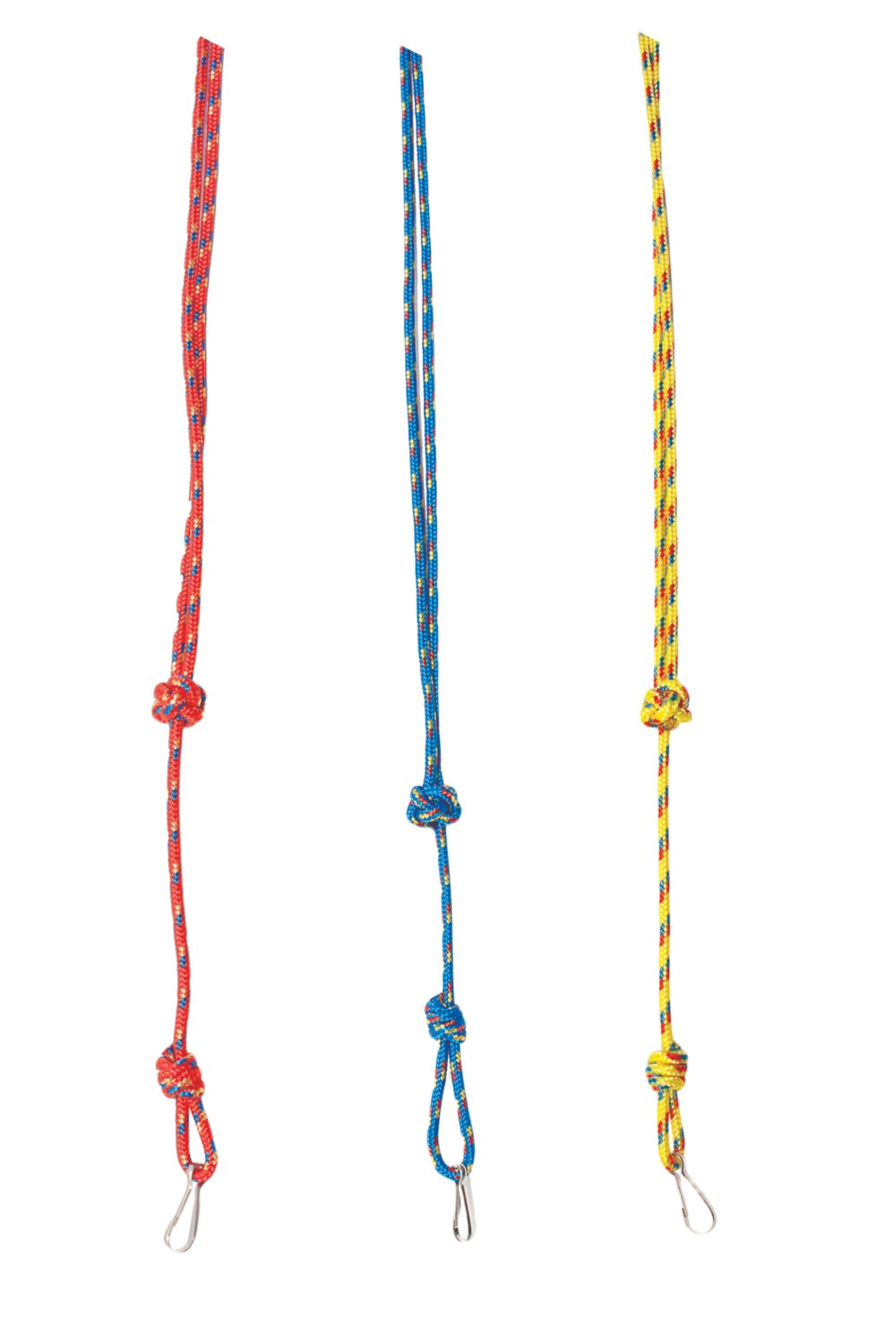 Bisley Multicoloured Lanyards In Red, Blue and Yellow