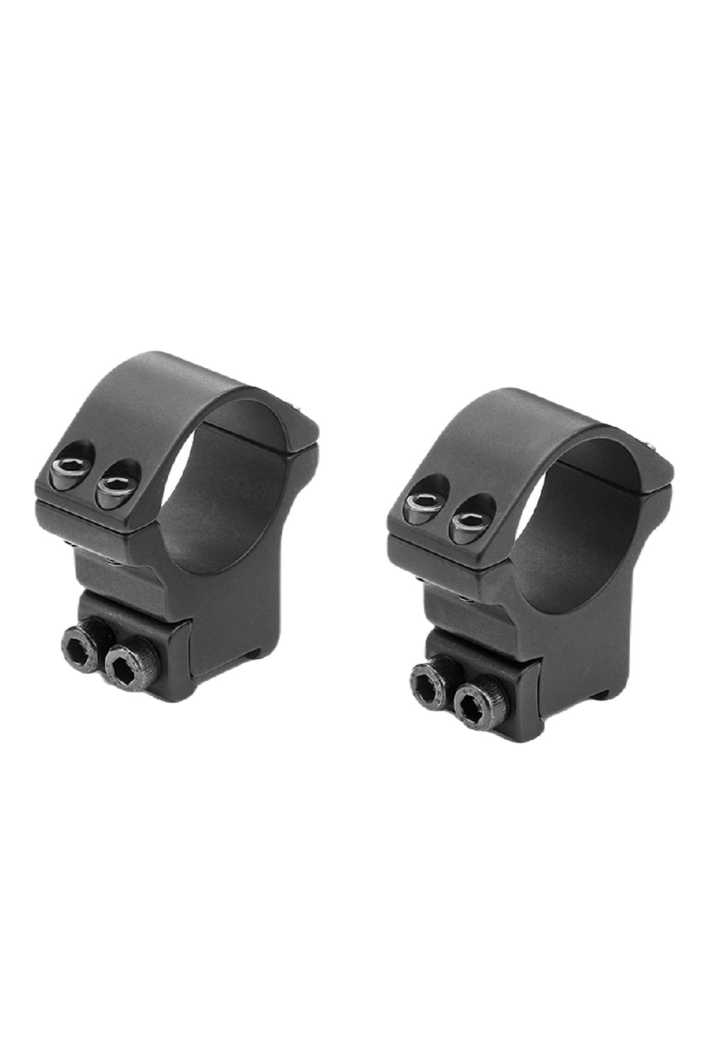 Bisley Two Piece High 30mm Mounts for 15mm Tikka