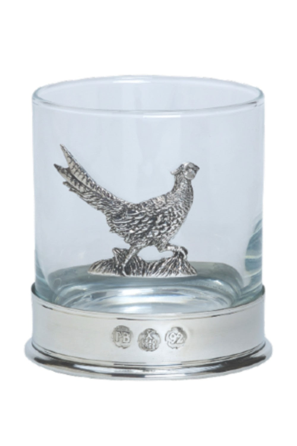 Bisley Whisky Glasses In Running Pheasant 