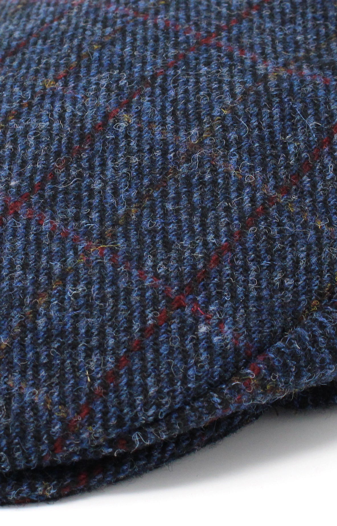 Colour; Navy tweed with check