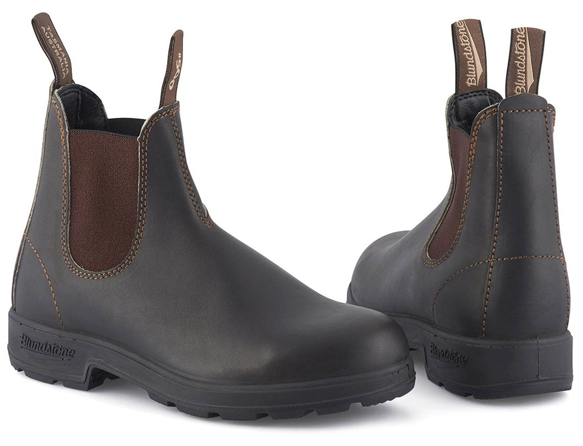 Stout BrownOriginal 500 Series Leather Boots by Blundstone
