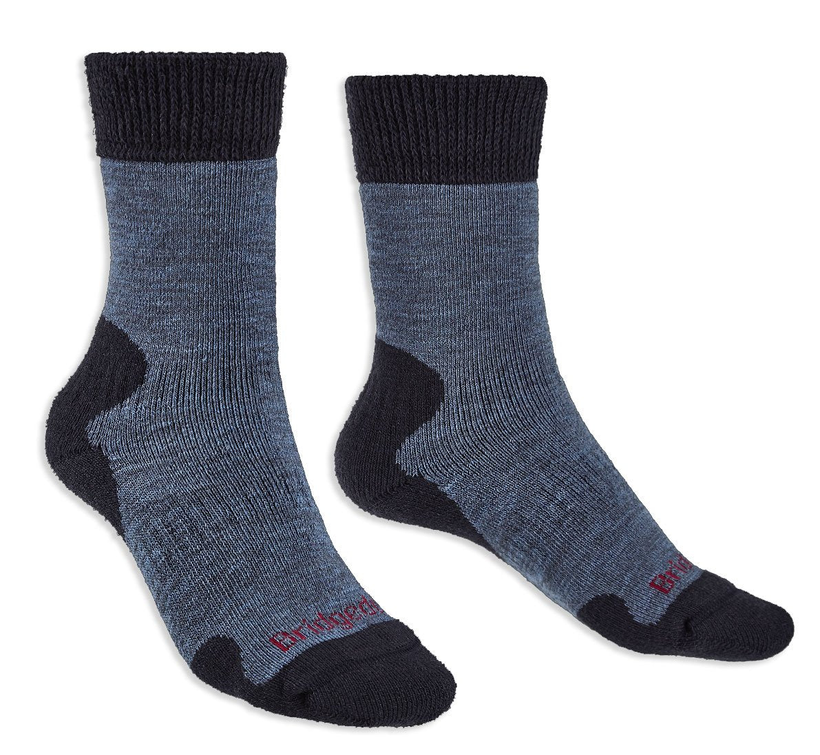 Storm Blue Ladies Explorer Merino Comfort Sock by Bridgedale 