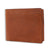 Tan British Bag Co. Glossy Leather Wallet