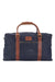 The British Bag Co. Waxed Canvas Holdall in Navy