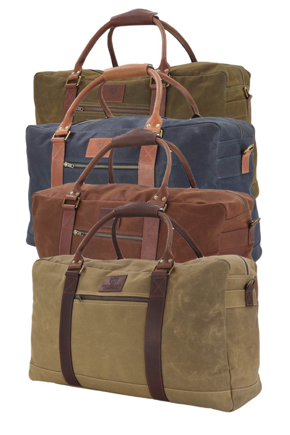 The British Bag Co. Waxed Canvas Holdall
