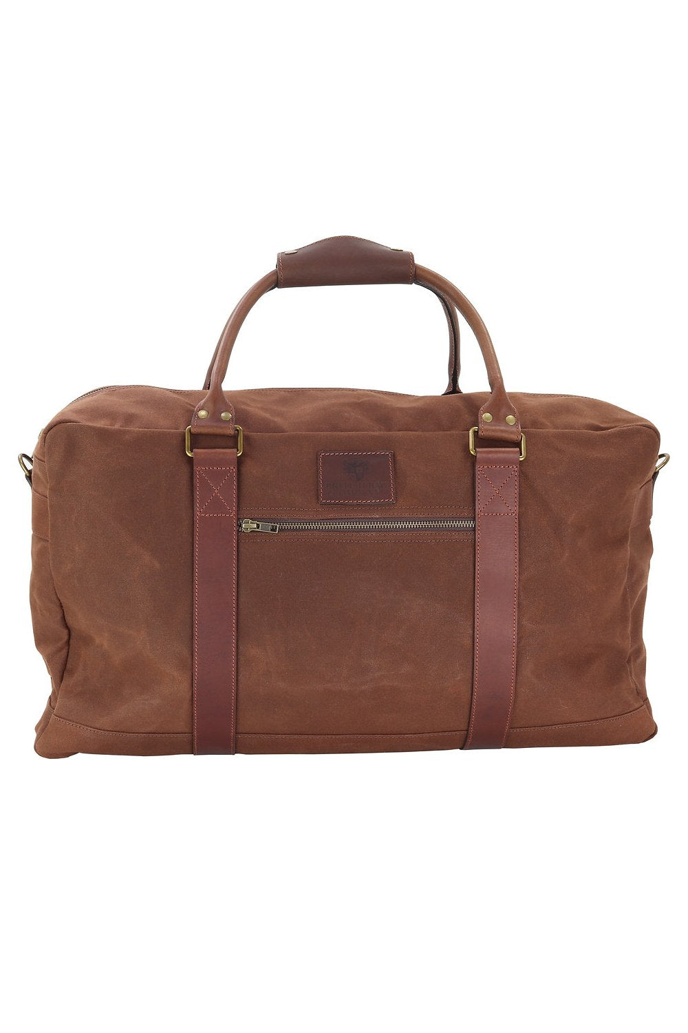 The British Bag Co. Waxed Canvas Holdall in Brown
