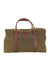 The British Bag Co. Waxed Canvas Holdall in Khaki