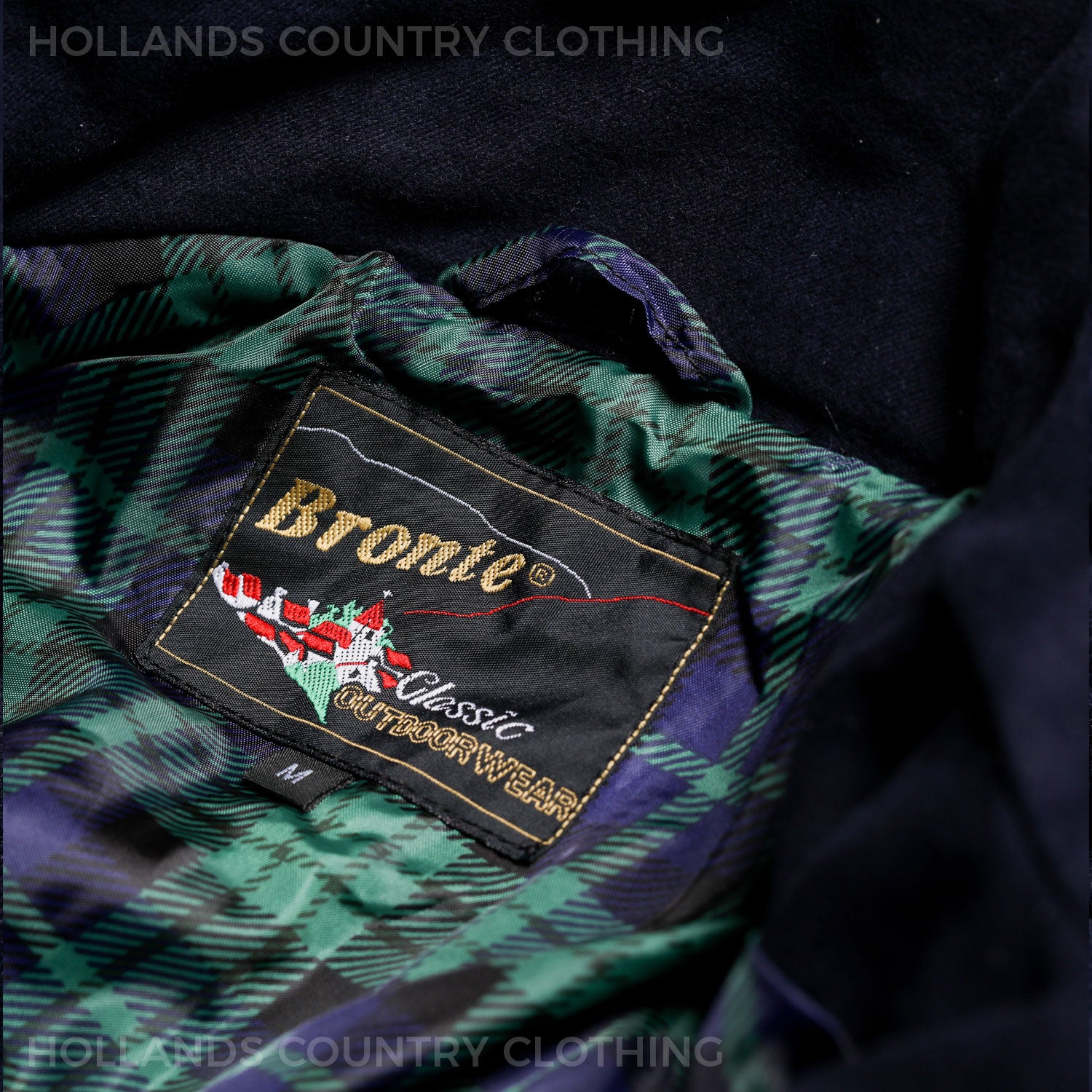 Bronte Country Clothing garment label british country clothing  