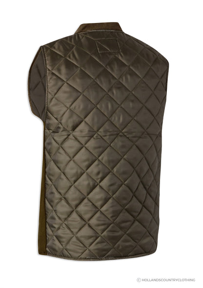 Diamond Quilted bodywarmer back 