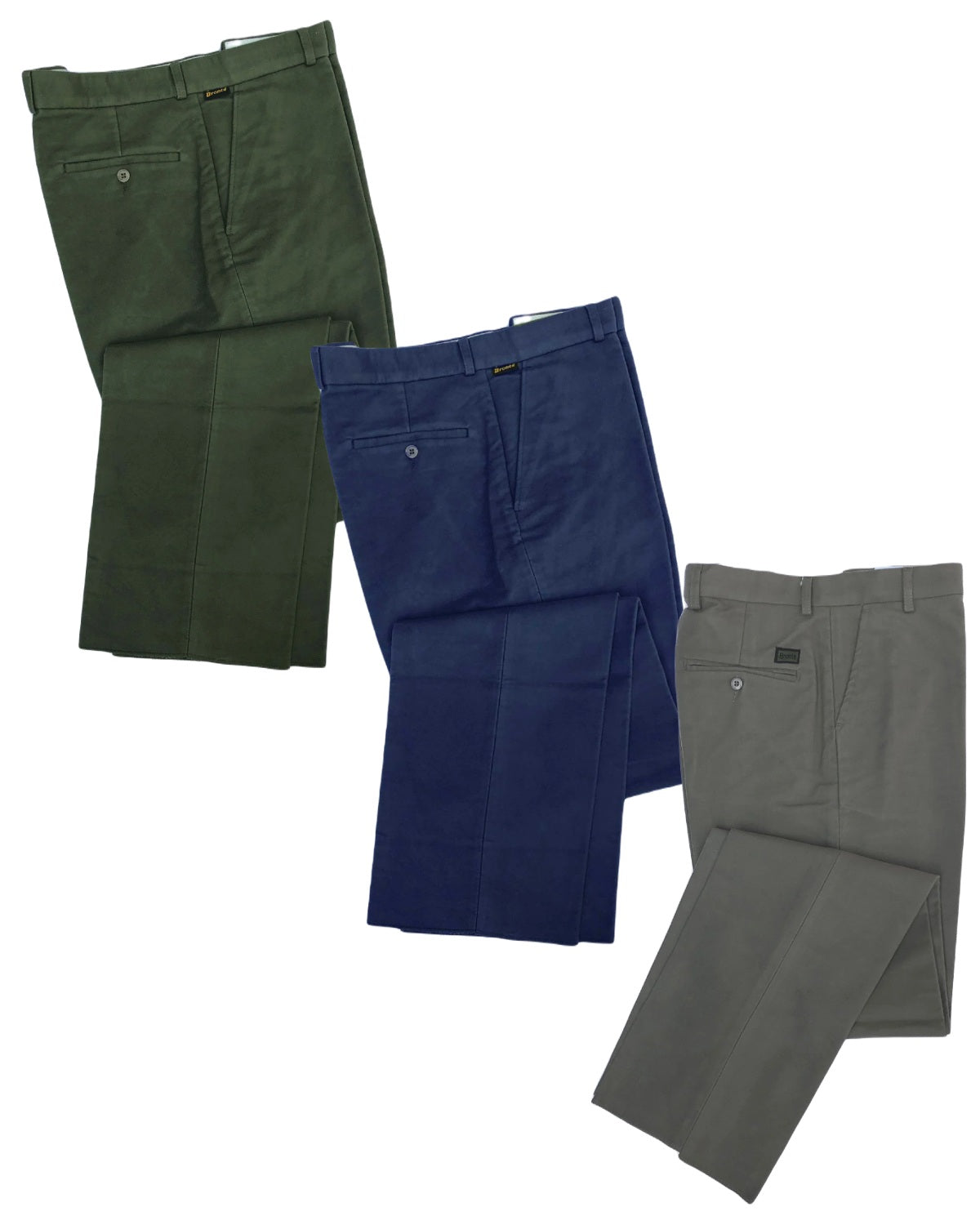 Hoggs of Fife Carrick Stretch Technical Moleskin Trousers - Navy | Great  British Outfitters