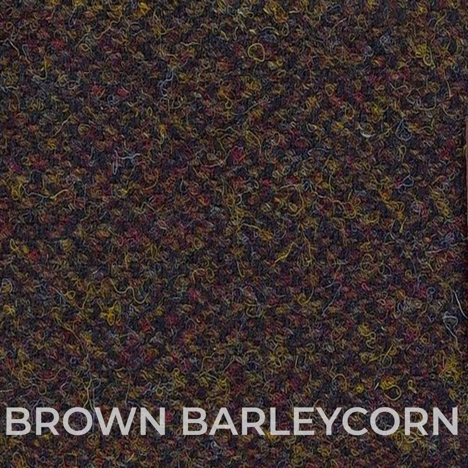 Brown Barleycorn Tweed swatch 