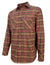 Luxury Cotton Sports Shirt #colour_rust-brown-red