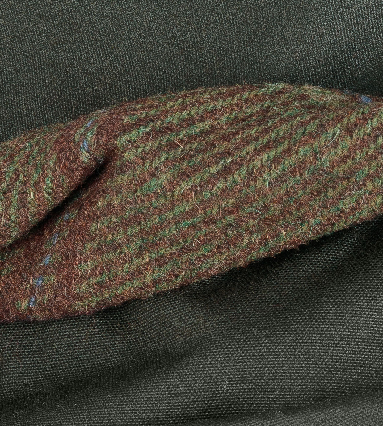 Brown and Green tweed band