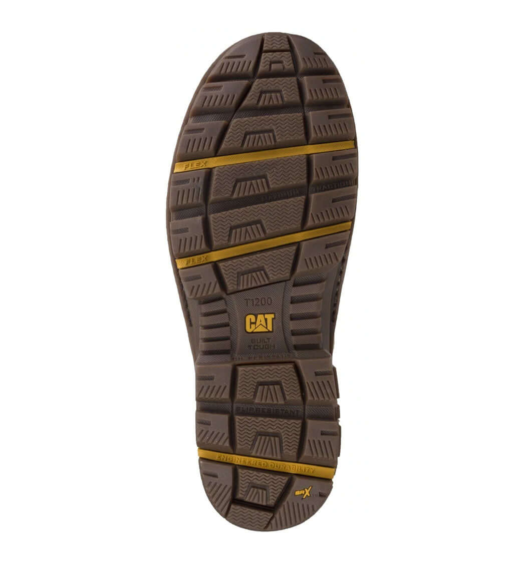 Caterpillar Premier Waterproof S3 Safety Boot in Honey Gold 