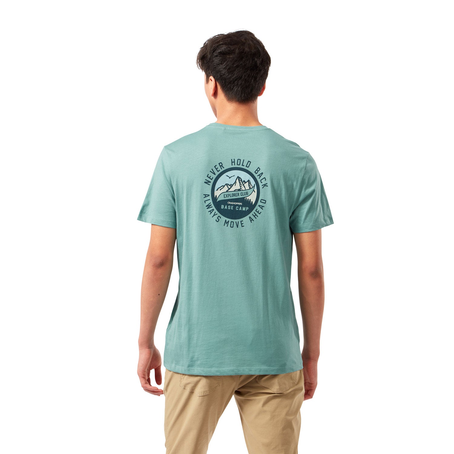 Dusty Aqua Craghoppers Mightie T-shirt