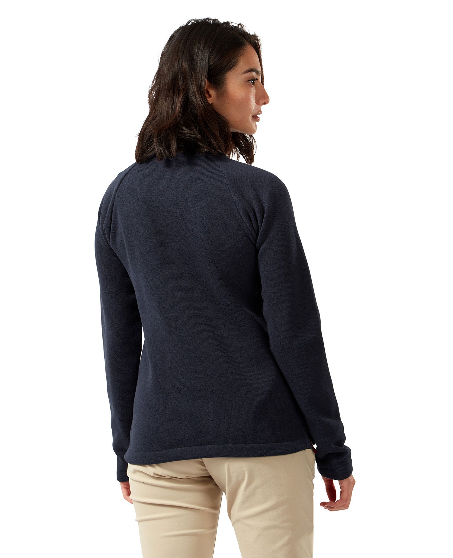 Ladies crew 2025 neck fleece