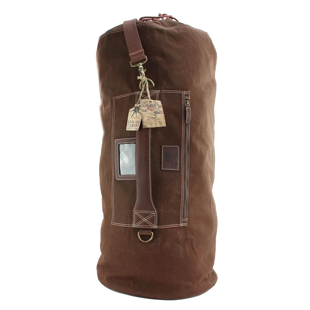 British Bag Co. Waxed Canvas Kit Bag - Hollands Country Clothing