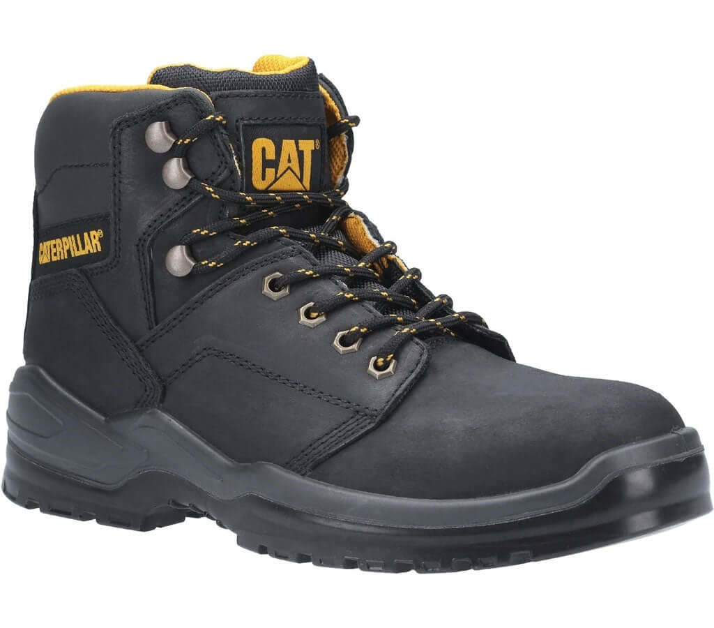 Balck Caterpillar Cat Striver Safety Boot 