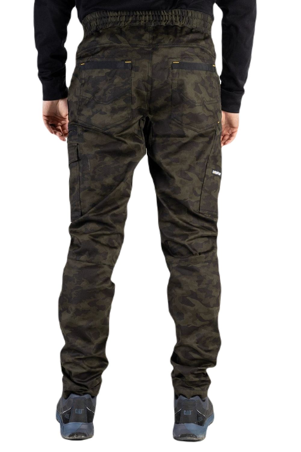 thumbnail image 2 of Caterpillar Men's Dynamic Camo Cargo Work Trousers - Slim-Fit Stretch - 30/32 2 of 4