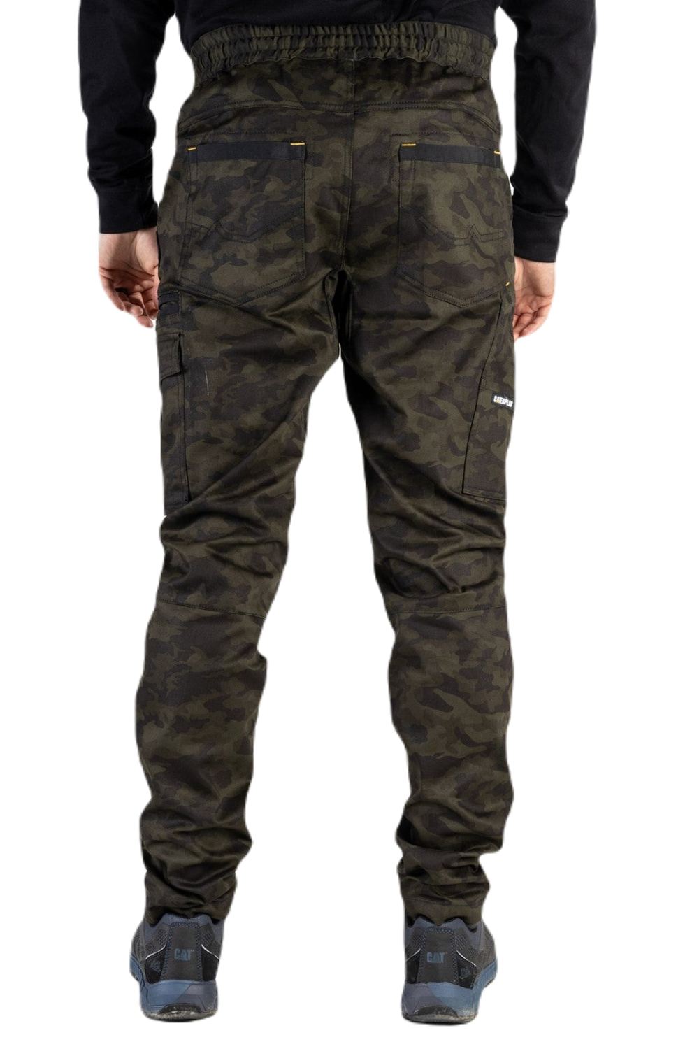 Caterpillar Dynamic Trousers In Night Camo 