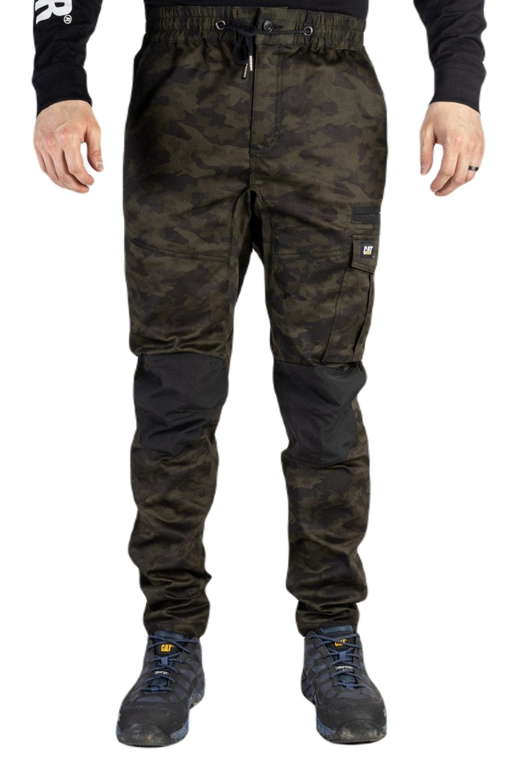 Caterpillar Dynamic Trousers In Night Camo 